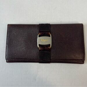 Salvatore Ferragamo Vara Wallet purple Project‎ wallet